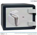 Caja Fuerte - Ollé I - Certificación Grado I - 1 - Cerradura Llave