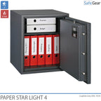 Paper Star Light 4 Fire Safe - 7 Binders - Burglary Test Grade S2 / Fire Test 30 min