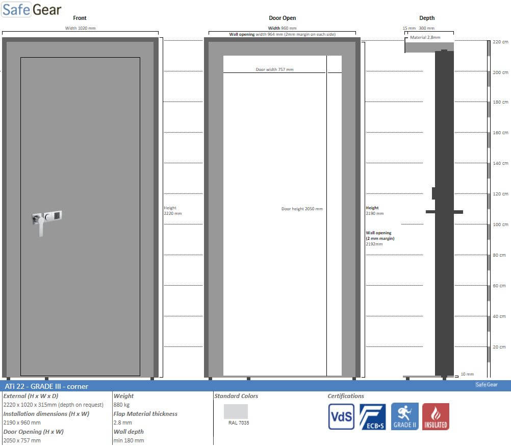 Vault Door - ATi3-22 - Grade 3