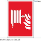 Fire hose Sign - 297 x 210mm - Plastic