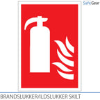 Fire Extinguisher / Fire Extinguisher Sign - Self-Adhesive Vinyl