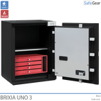 Brixia Uno 3 Safe (66 L) - Burglary Test Grade I - Code Lock