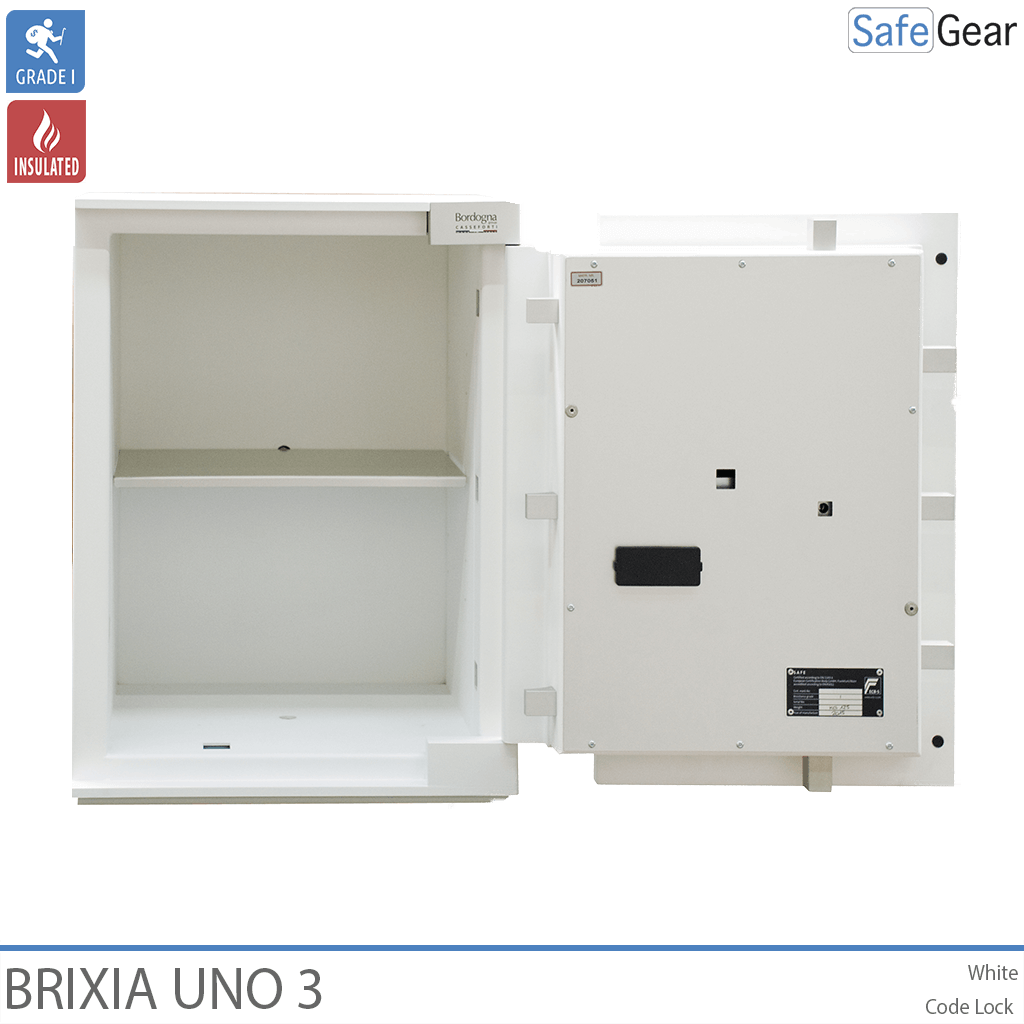 Brixia Uno 3 Safe (66 L) - Burglary Test Grade I - Code Lock