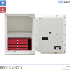 Brixia Uno 3 Safe (66 L) - Burglary Test Grade I - Code Lock