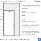 Cervo V Combi - Gun Cabinet - (7 Rifles) - Burglary Test Grade 1