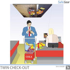 Twin Check-out Mirrors