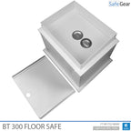 BT 300 Burglary-proof Floor Safe (72 L) - Burglary Test Grade 1