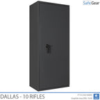 Dallas - Gun Safe (10 Rifles) - Burglary Test Grade 1