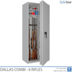 Dallas Combi - Gun Safe (6 Rifles) - Burglary Test Grade 1