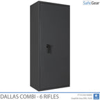 Dallas Combi - Gun Safe (6 Rifles) - Burglary Test Grade 1
