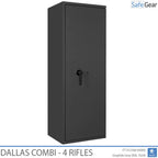 Dallas Combi - Gun Safe (4 Rifles) - Burglary Test Grade 1
