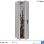 Dallas - Gun Safe (6 Rifles) - Burglary Test Grade 1