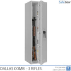 Dallas Combi - Gun Safe (3 Rifles) - Burglary Test Grade 1