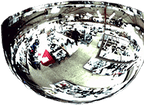 Full 360° Dome Mirror Stainless Steel - IFS Certified - Diameter 60 cm