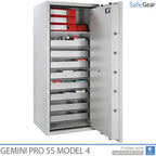 Gemini Pro 55 - Pharmacy Safe (292 Liters) - 7 Drawers - 1 Shelves - Burglary Test Grade 1