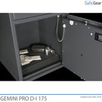 Gemini Pro D-I 175 Deposit Safe (205 L) - Burglary Test D-I - Code Lock with 9 user codes