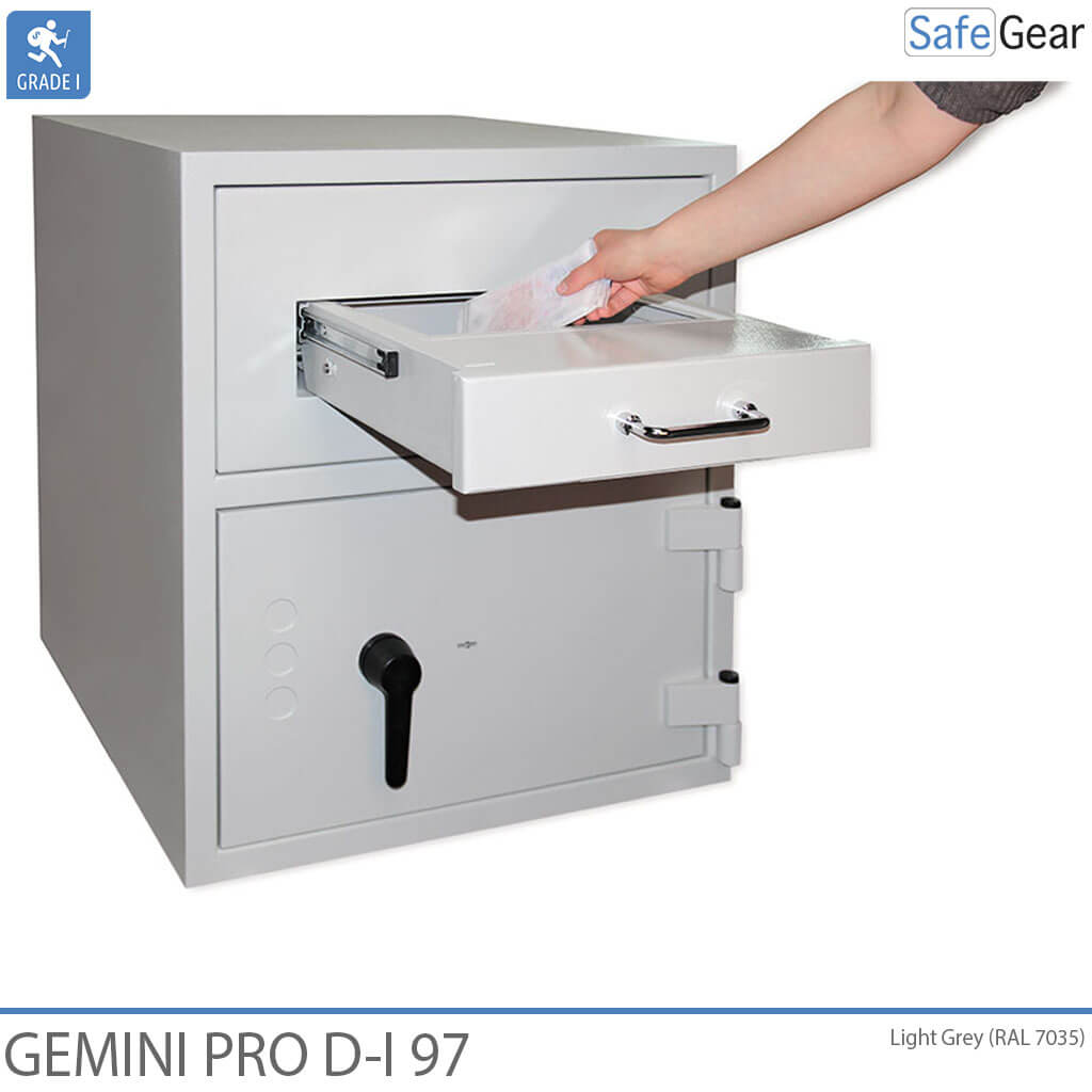 Gemini Pro D-I 97 Deposit Safe (119 L) - Burglary Test D-I - Key Lock