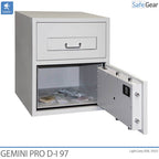 Gemini Pro D-I 97 Deposit Safe (119 L) - Burglary Test D-I - Key Lock