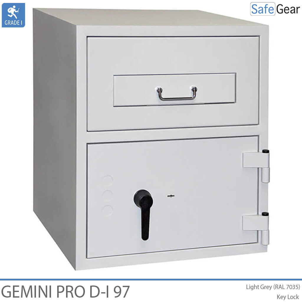 Gemini Pro D-I 97 Deposit Safe (119 L) - Burglary Test D-I - Key Lock