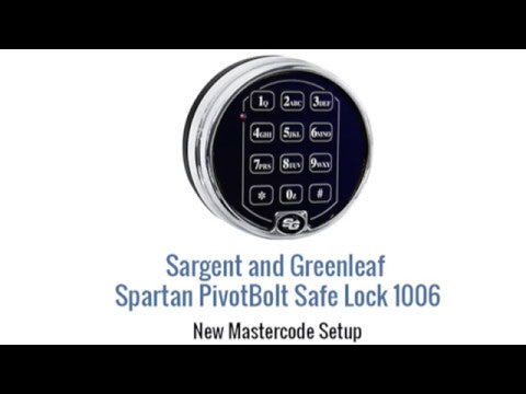 Sargent and Greenleaf Spartan 1006 - KEYPAD ONLY