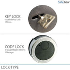 Gemini Pro 50 - Security Safe (219 Liters) - Burglary Test Grade 1