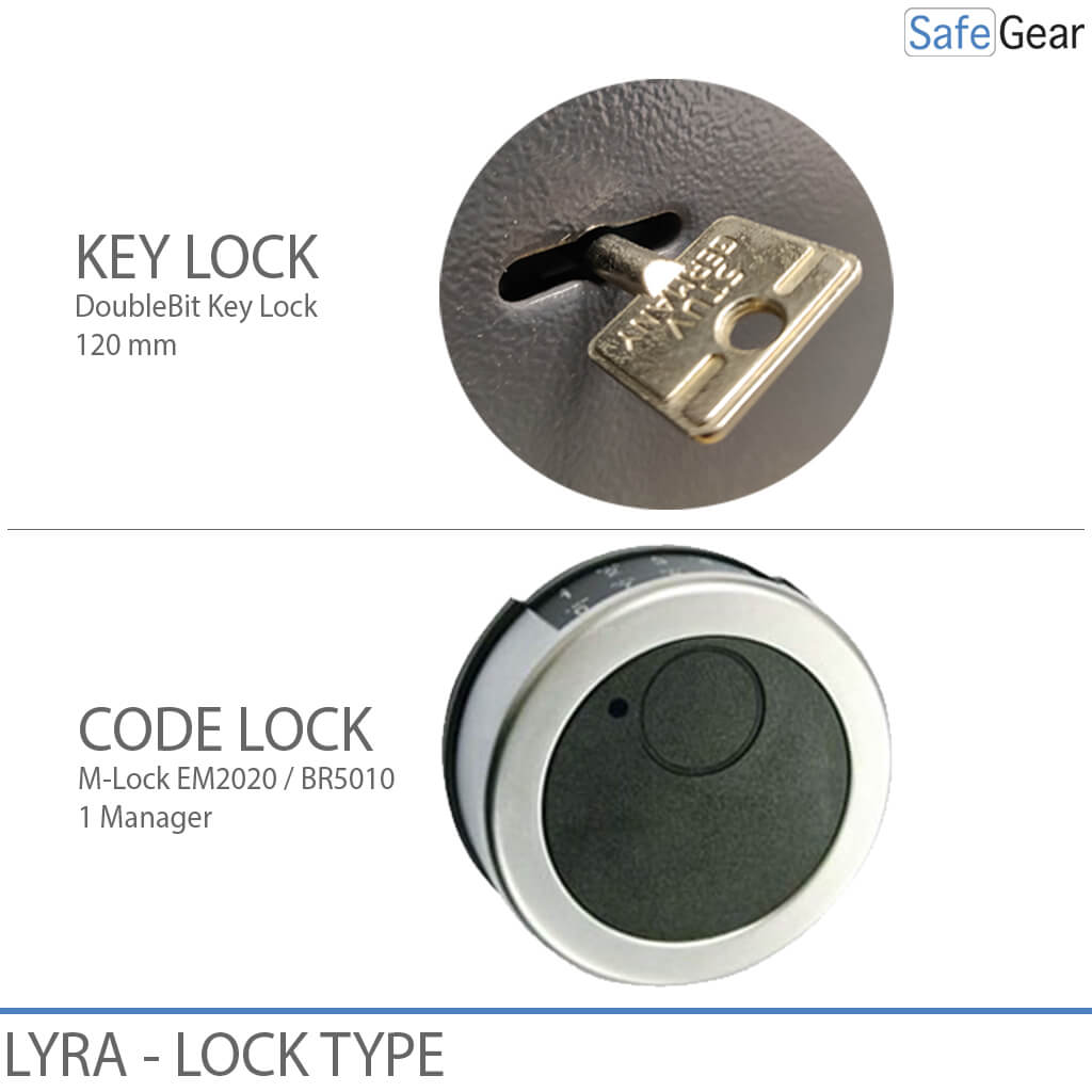 Lyra 2 - Security Safe (31 Liters) - Burglary Test Grade 1