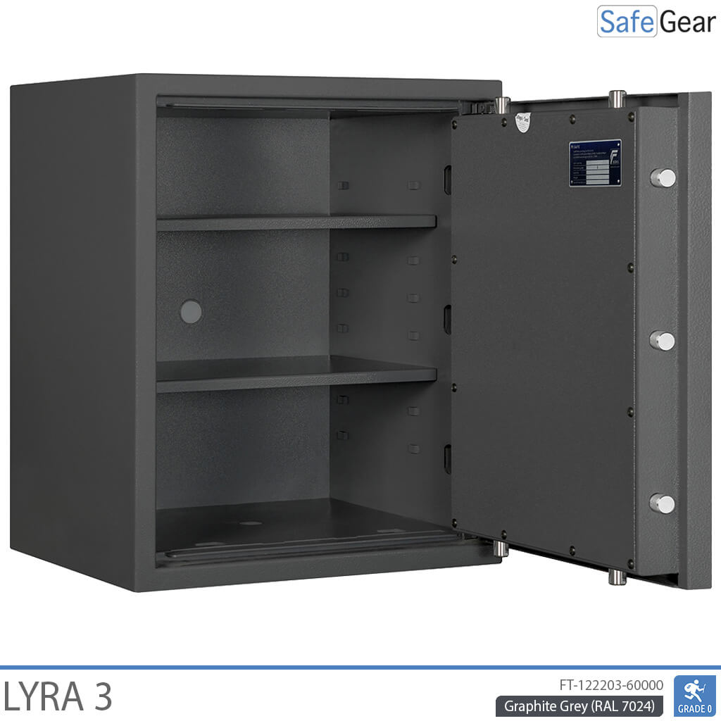 Lyra 3 - Security Safe (66 Liters) - Burglary Test Grade 0