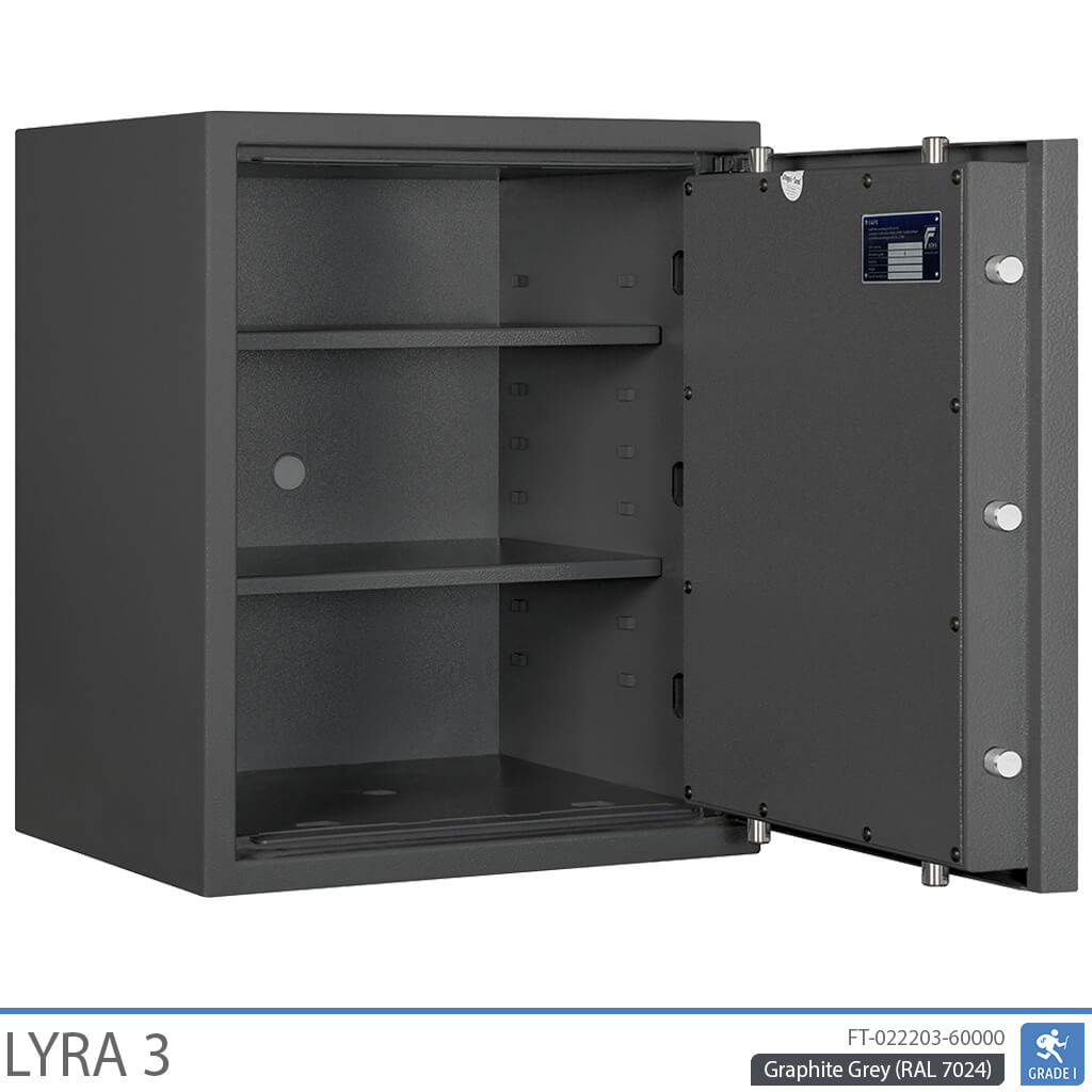 Lyra 3 - Security Safe (66 Liters) - Burglary Test Grade 1