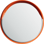 Outdoor Mirror -  Stainless Steel - Round - 100 cm