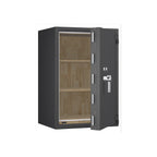 Pegasus Pro safe, Graphite Grey, lock detail