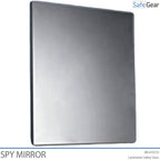 One-way safety glass spy mirror