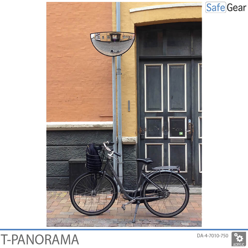 Traffic mirror - T Panorama 78-x-40-x-16 cm